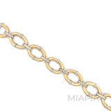 Brushed Gold Luxe Link Necklace