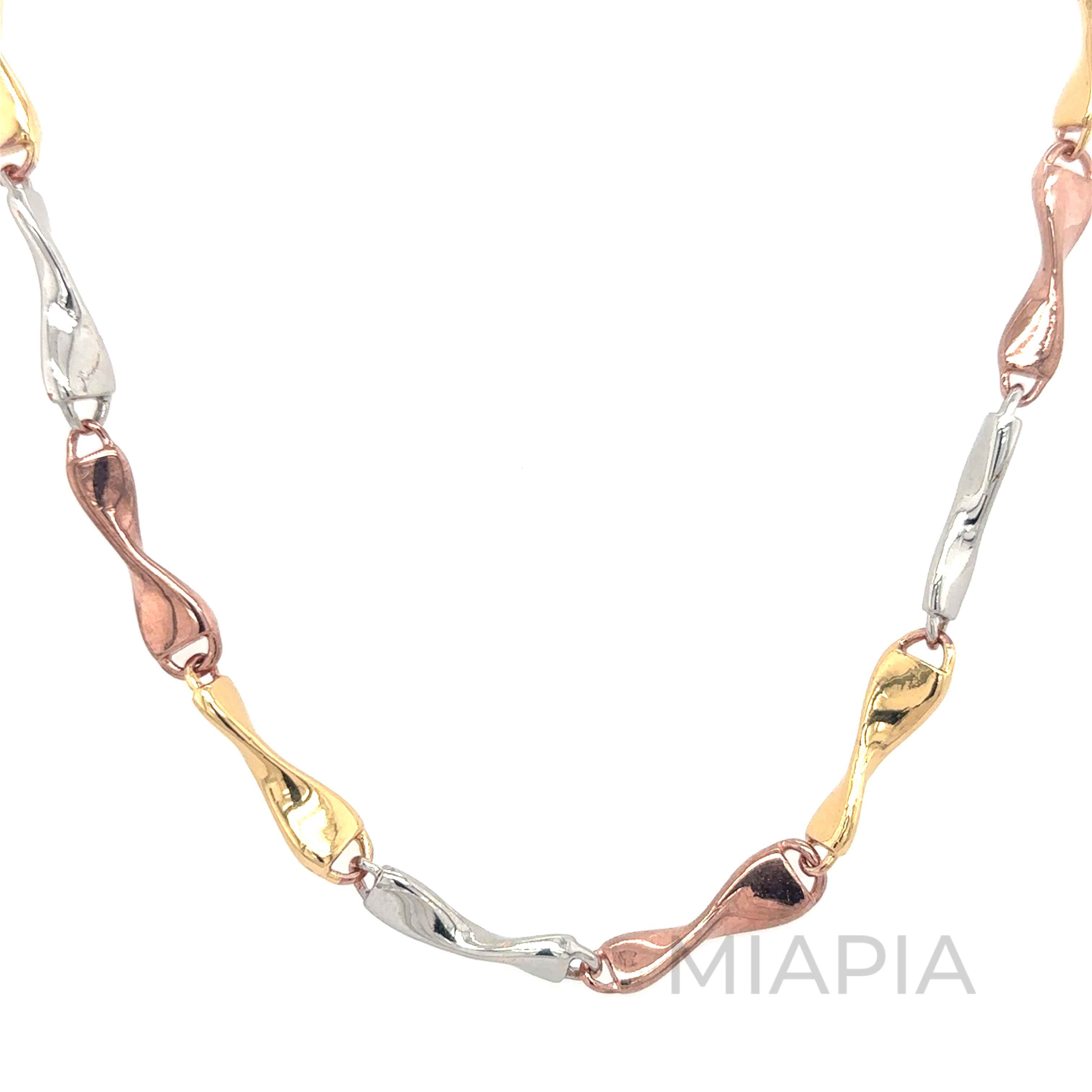 Tri Coloured Twisted Chain