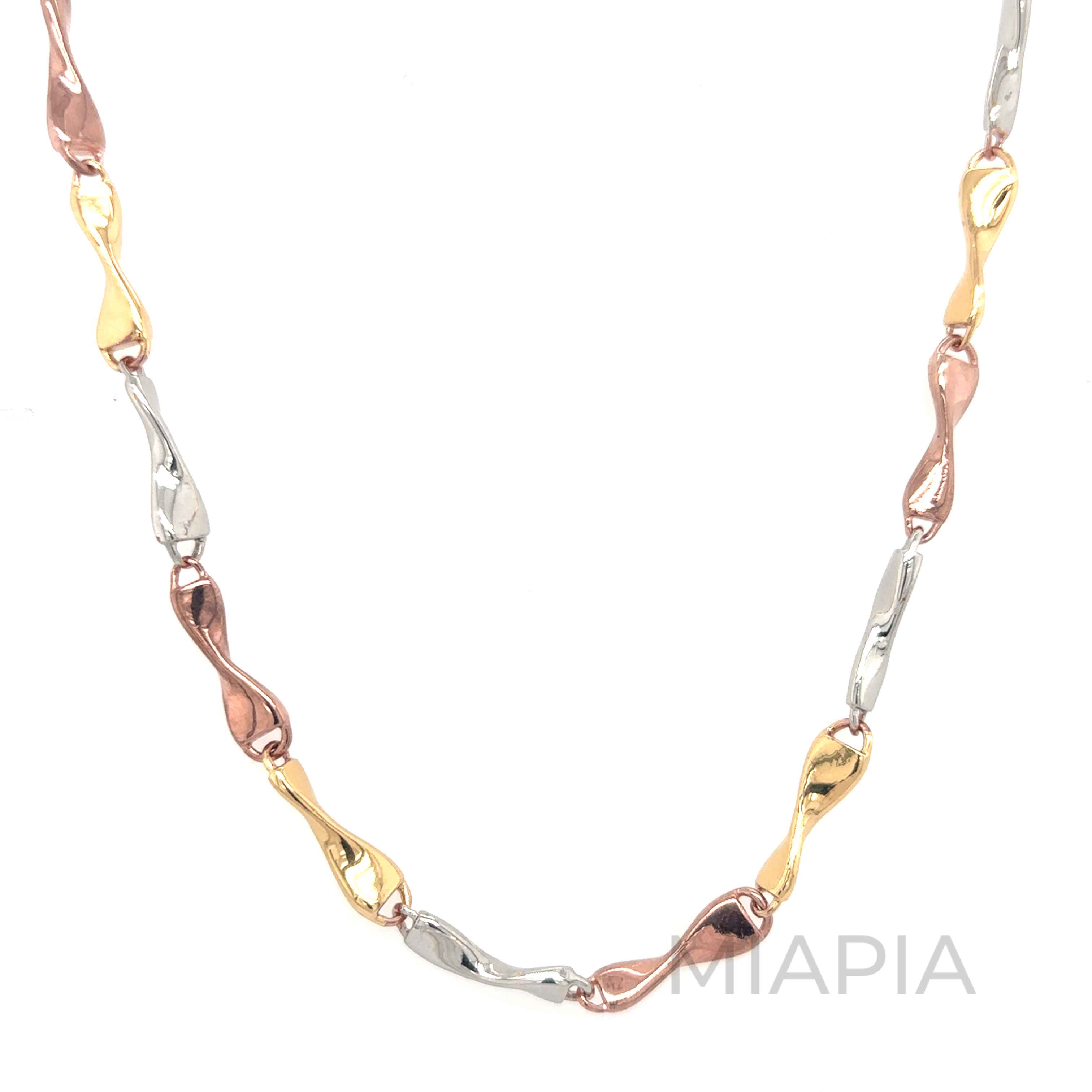 Tri Coloured Twisted Chain