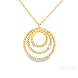 Golden Orbit Pendant