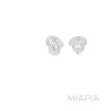 3/4-Carat Pear Moissanite Studs