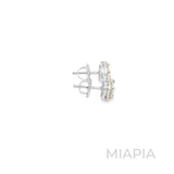 2.5-Carat Emerald-Cut Moissanite Studs