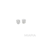 1-Carat Marquise Bezel Studs