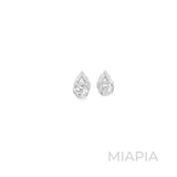 4-Carat Trillion Moissanite Studs