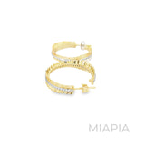 Ripple Edge Hoops