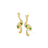 Emerald Flow Earrings