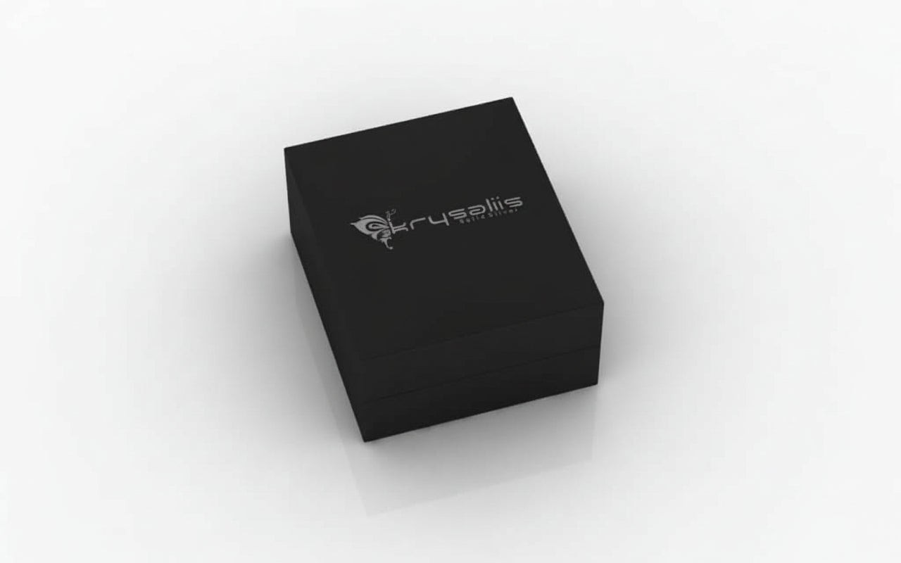 Sterling Silver Cufflinks - Classic Long Hexagonal Engravable