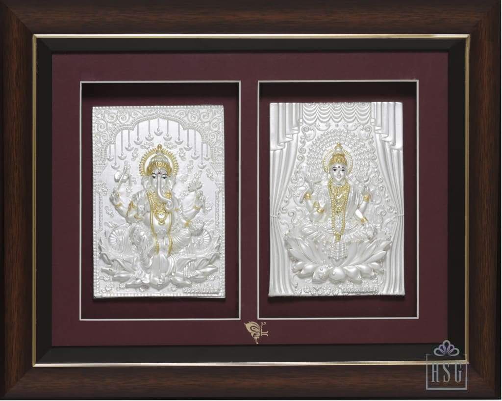 999 Pure Silver God Photo Frames by Krysaliis Isvara...