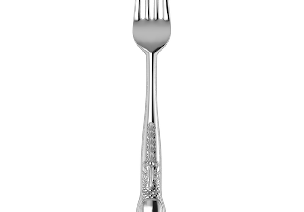 Sterling Silver Dinner Fork - The Italianate Collection