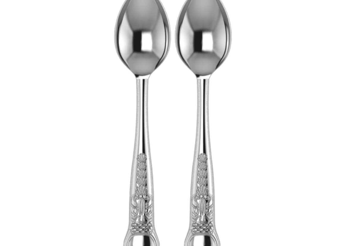 Sterling Silver Tea Spoon Set - The Italianate Collection