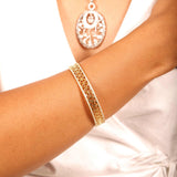 Lattice Luxe Cuff