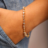 Radiant Mixed-Cut Moissanite Bracelet