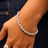 Radiant Cushion Bracelet