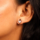 Prism Charm Studs