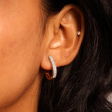 Radiant Duo-Tone Hoops