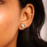 Golden Blossom Studs