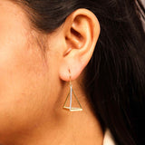 Pyramid Gleam Earrings