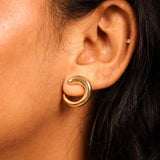 Bold Arc Earrings