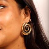 Swirl Radiance Earrings