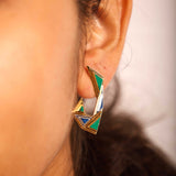 Geo Spectrum Earrings