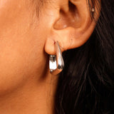 Sleek Contour Hoops