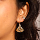 Dimensional Prism Earrings