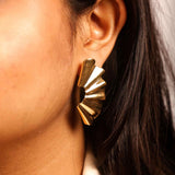 Soleil Ruffle Earrings