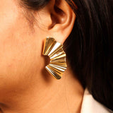 Soleil Ruffle Earrings