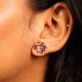 Crossbeam Stud Earrings