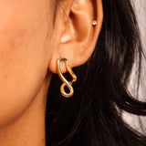 Fluid Loop Earrings