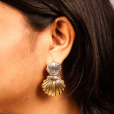 Gilded Shell Earrings