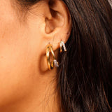 Radiance Dual Band Earrings