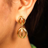 Golden Orbit Earrings