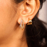 Twist Duo Hoops