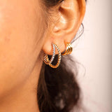 Twist Duo Hoops