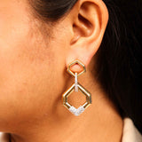 Hexa Luxe Drop Earrings