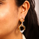 Hexa Luxe Drop Earrings