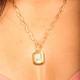 Duality Reversible Locket Necklace