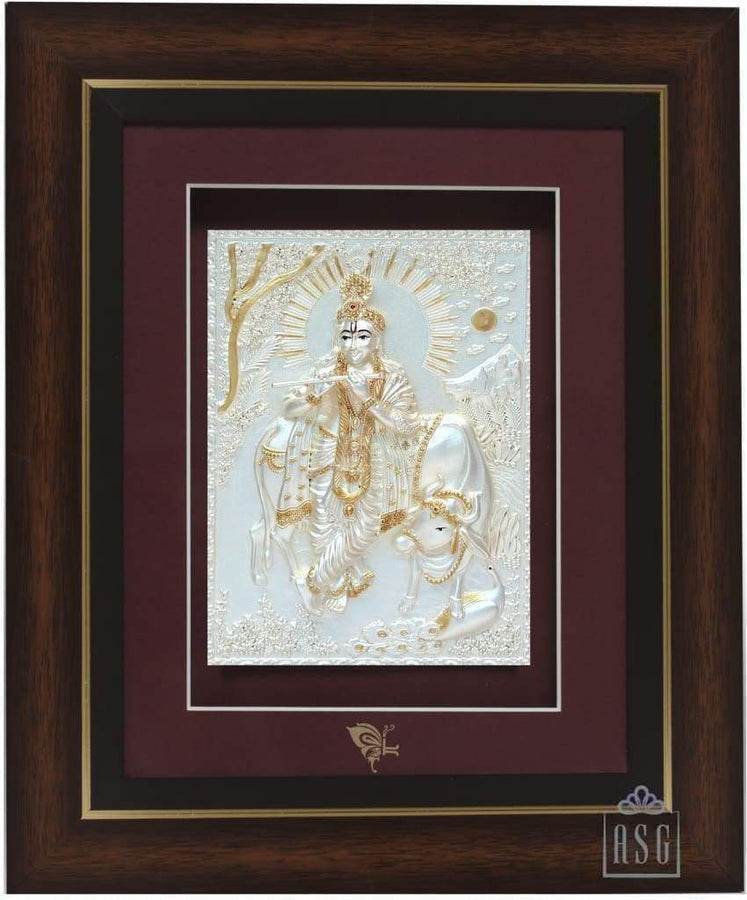 999 Pure Silver God Photo Frames by Krysaliis Isvara...