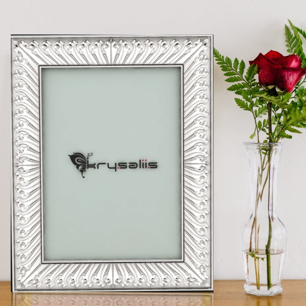 Pure Silver Victorian Photo Frame By Krysaliis Frames