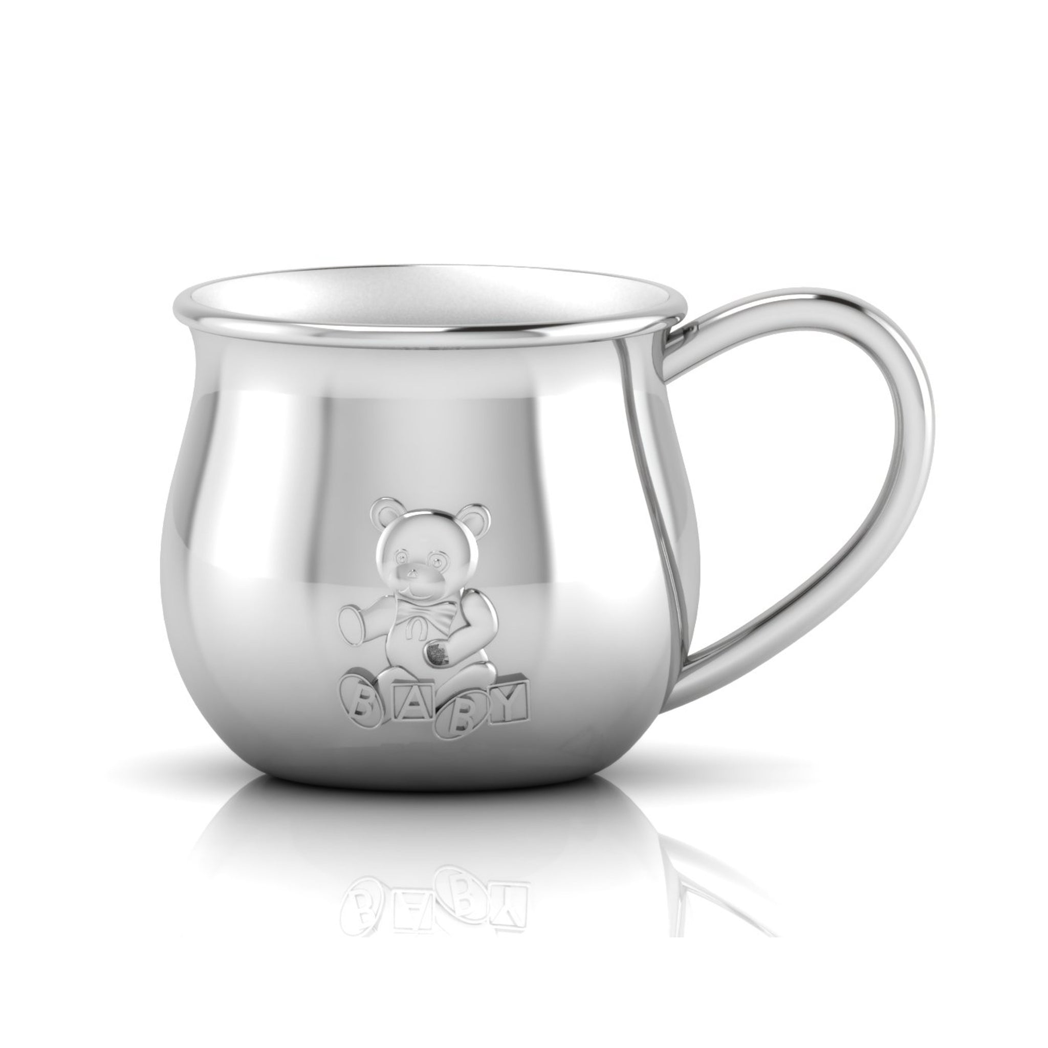 Bulge Cup with Teddy Embossed-Engraveable