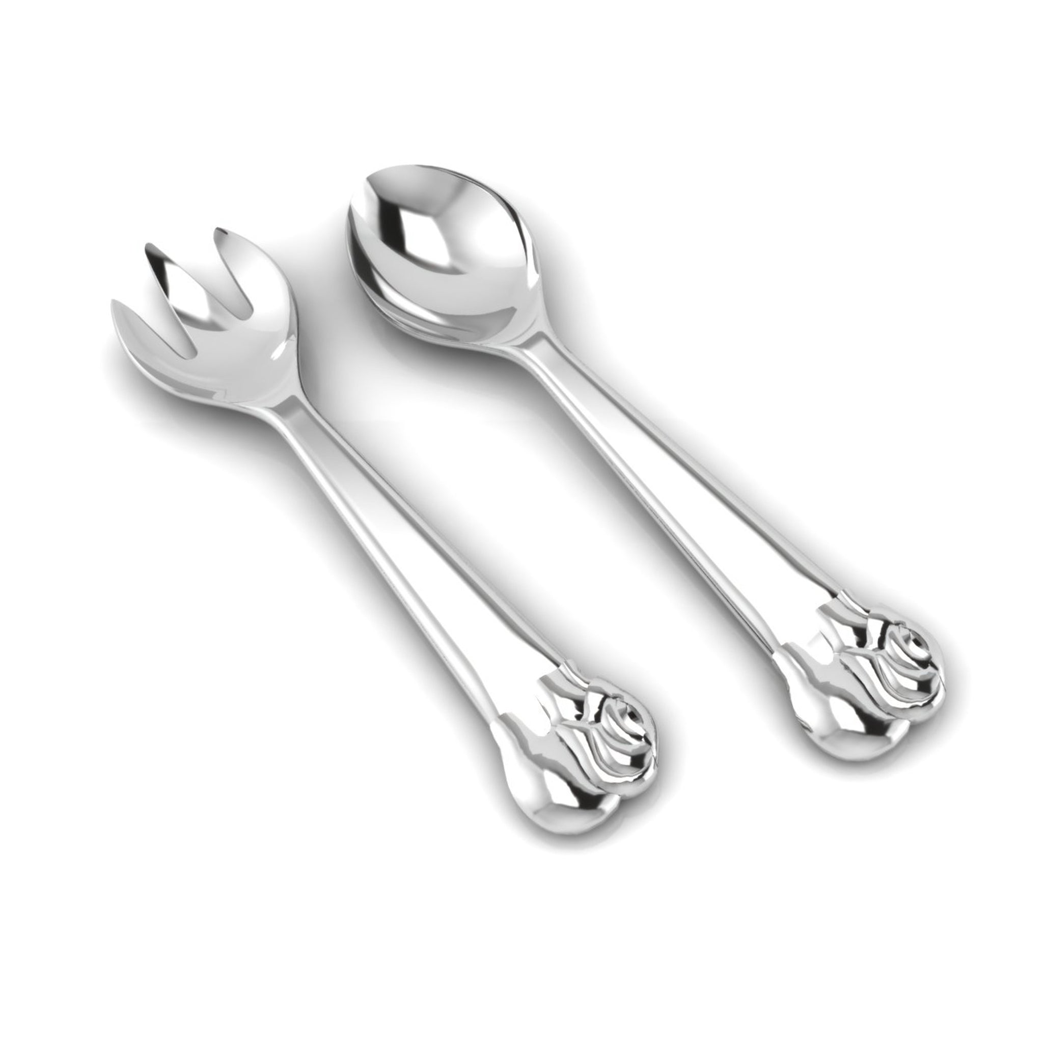 Elephant Spoon & Fork Set-Engraveable