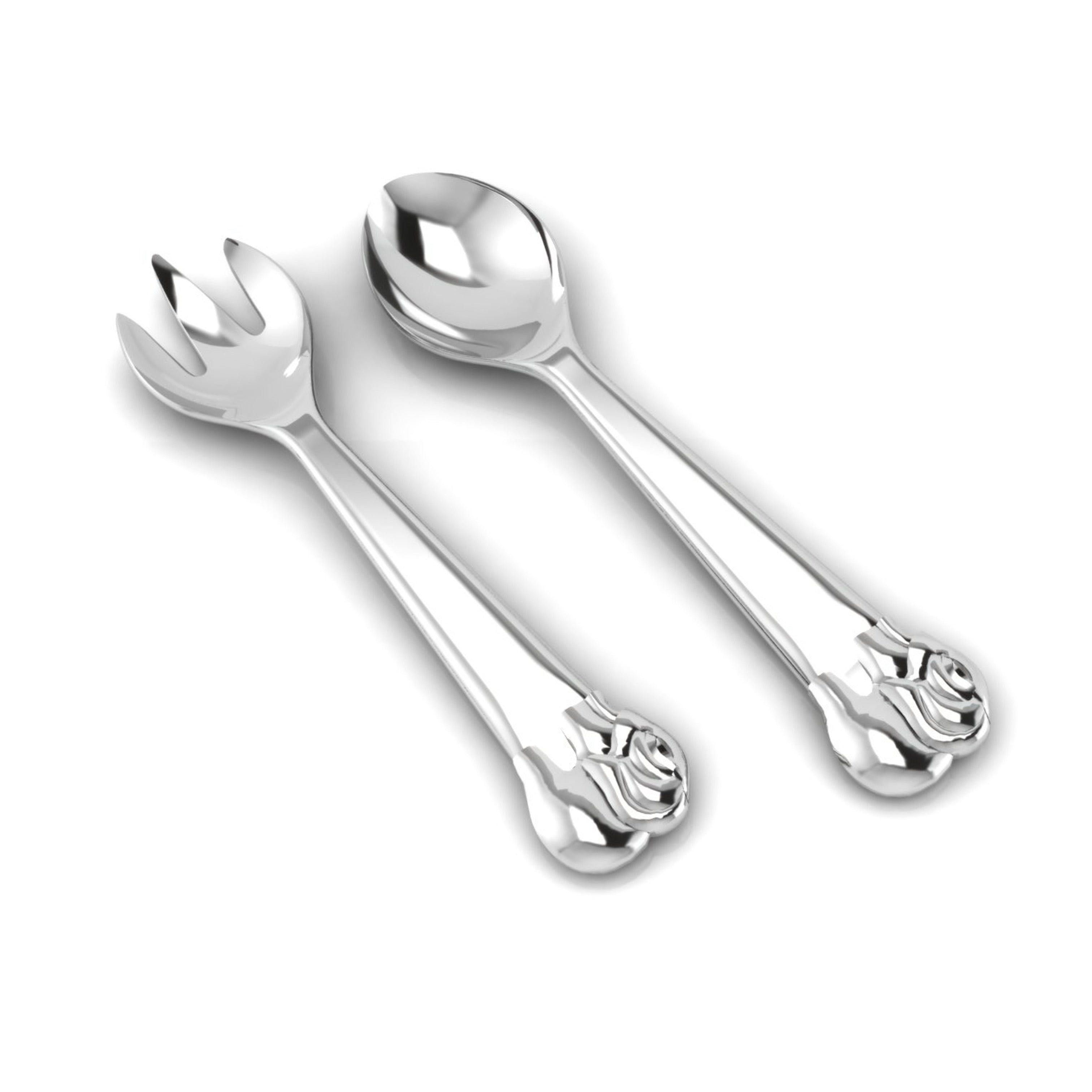 Elephant Spoon & Fork Set-Engraveable