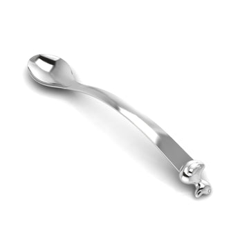 Duck Curved Feeding Spoon-Engraveable