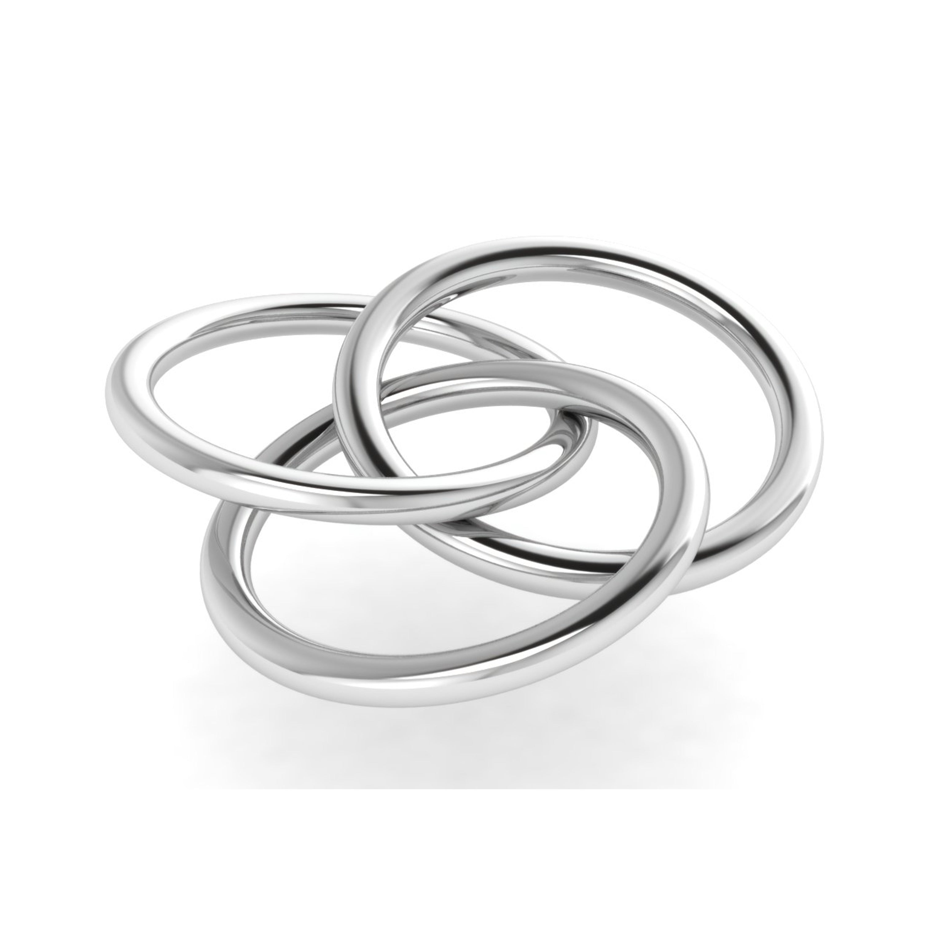 Plain 3 Ring/Teether