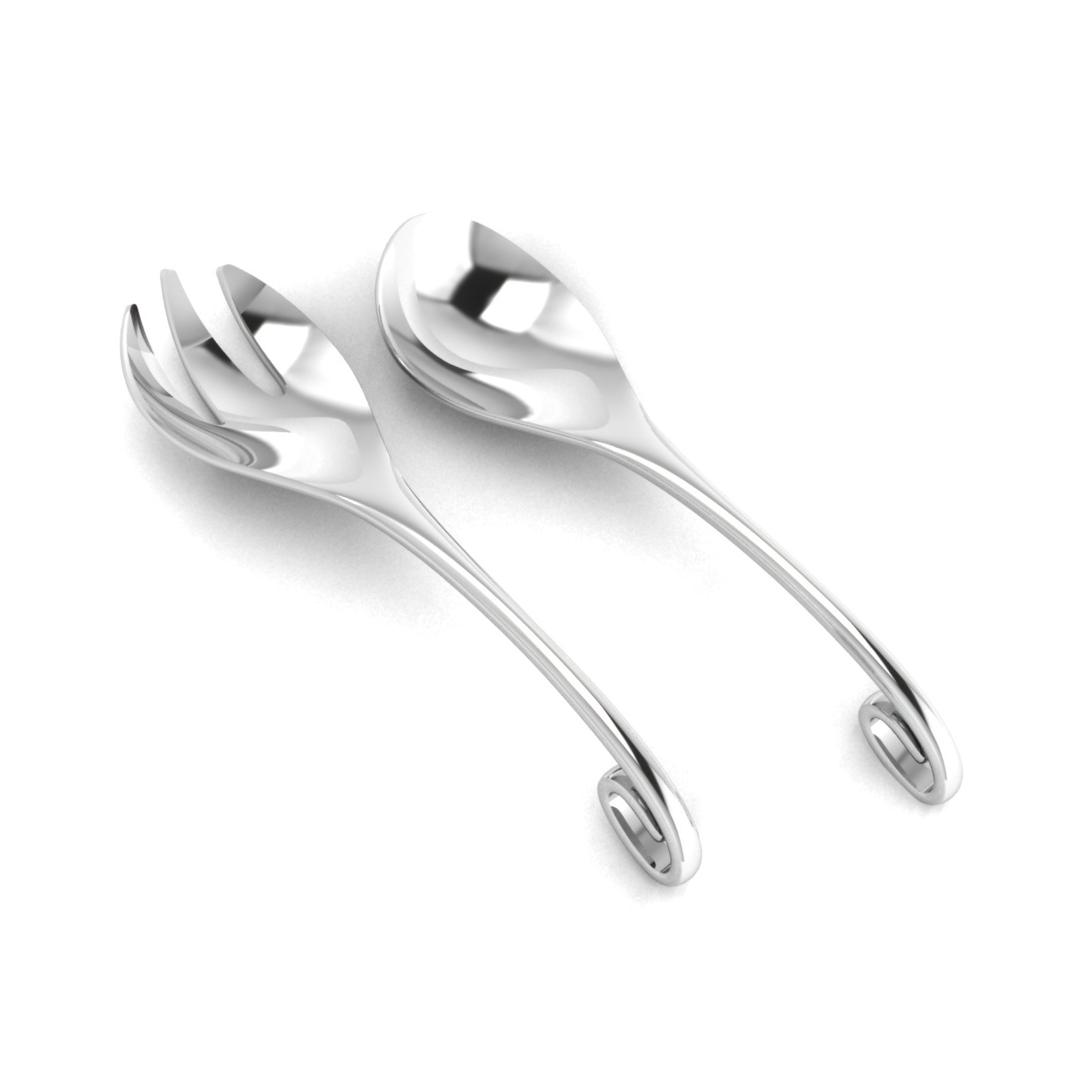 Curved Loop Spoon & Fork