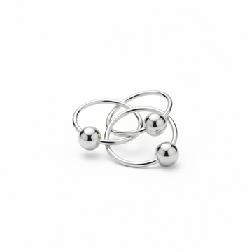 Three Ball Ring/Teether Raattle
