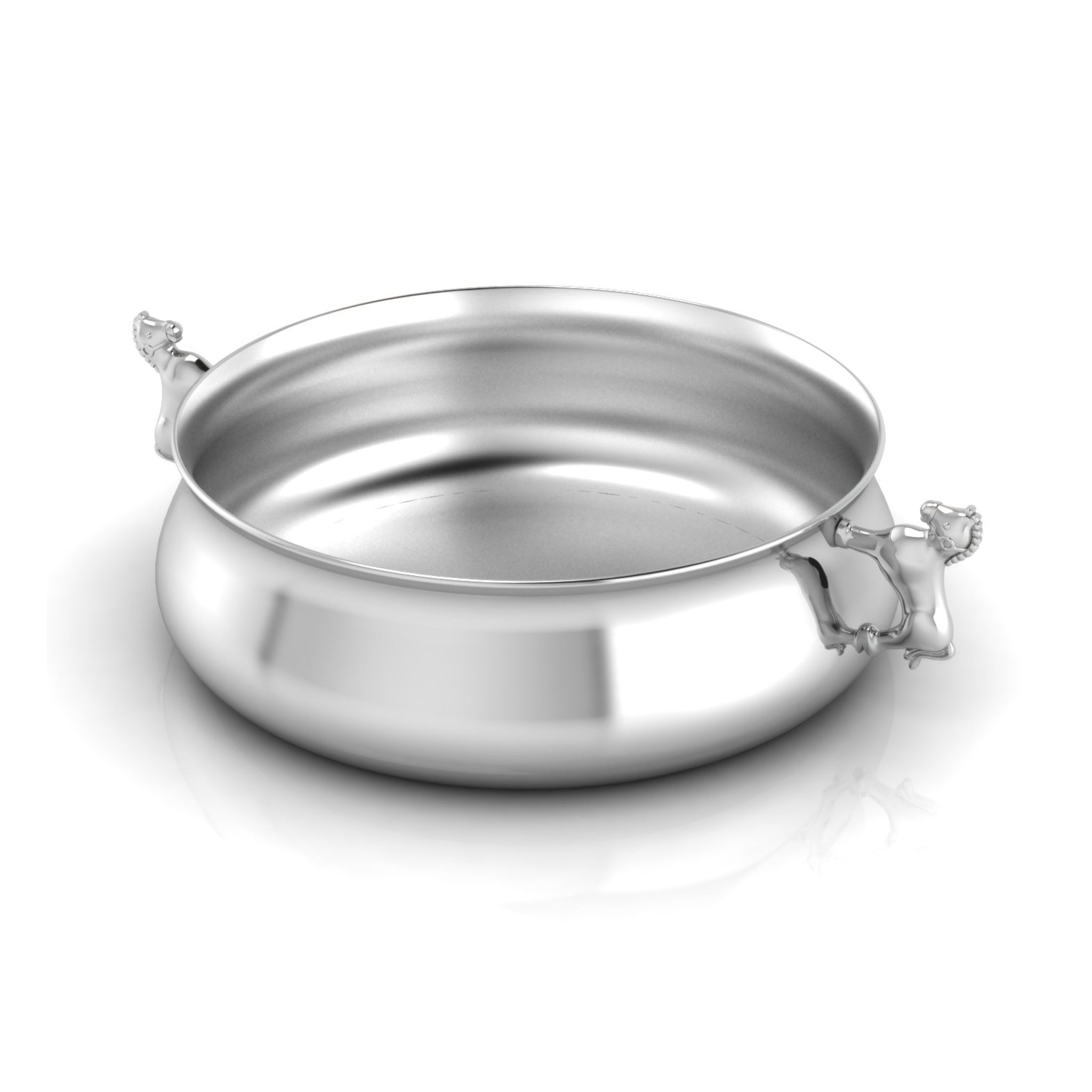 Horse Handle Feeding Porringer-Engraveable