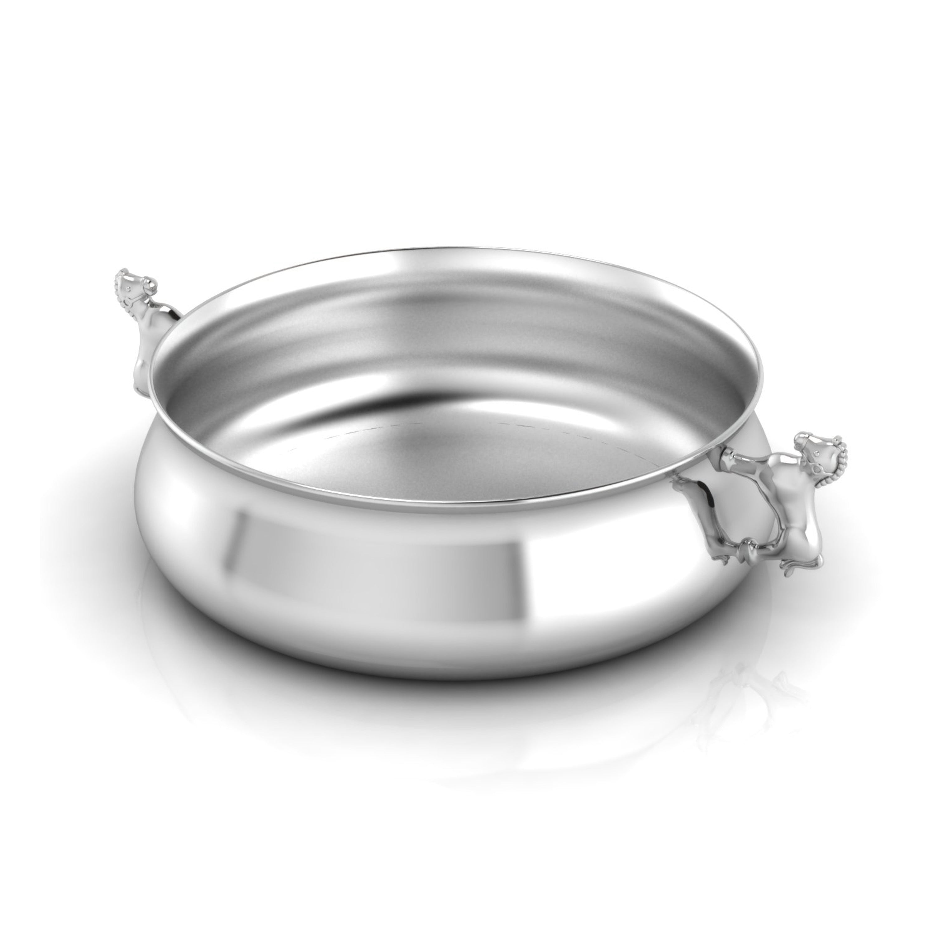 Horse Handle Feeding Porringer-Engraveable