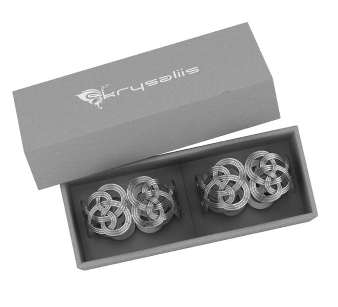 Silver Plated Napkin Ring Set of 2 - Le Noue